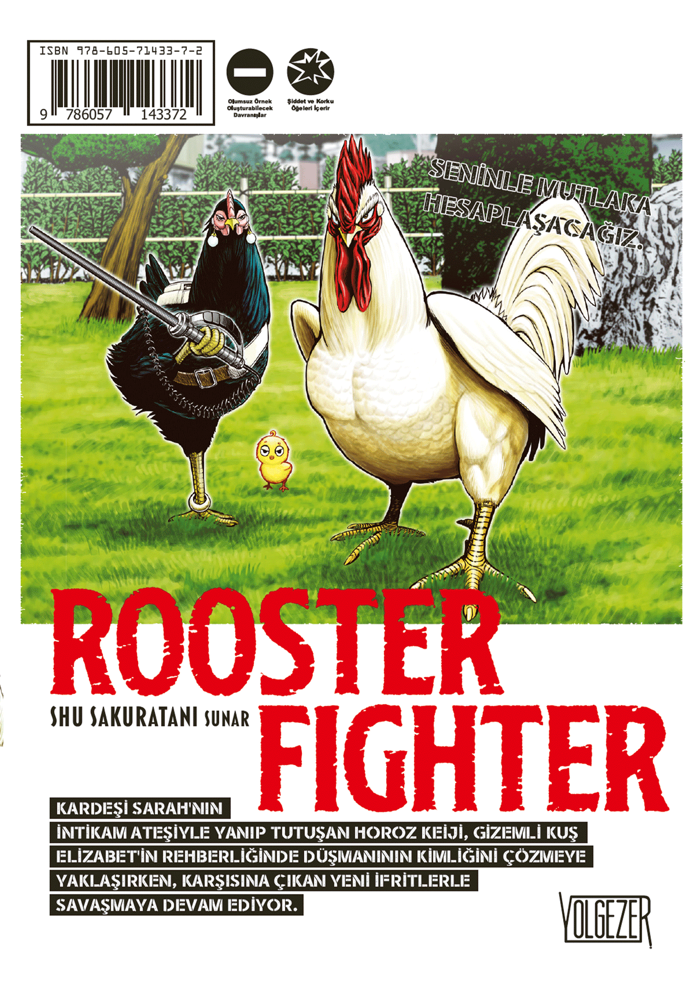 Manga Türkçe oku Rooster Fighter Horoz Savaşçı Yolgezer 